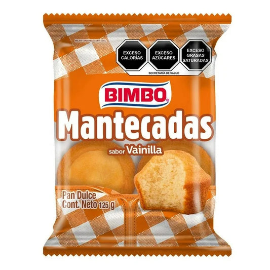 BIMBO MANTECADAS VAINILLA 125 G