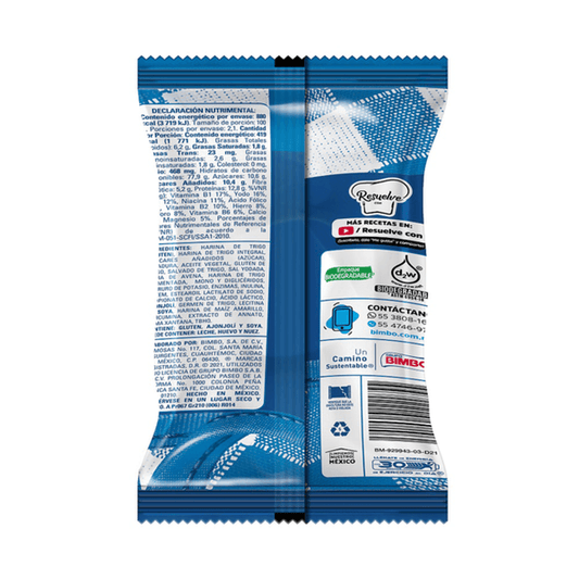 BIMBO PAN MOLIDO CLASICO 210 G