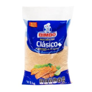 BIMBO PAN MOLIDO CLASICO C/5 K