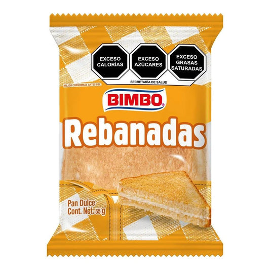 BIMBO REBANADAS PAN DULCE 55 G