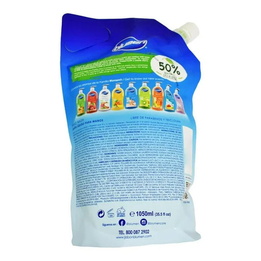 BLUMEN JABON LIQUIDO POUCH KIWI 1050 ML