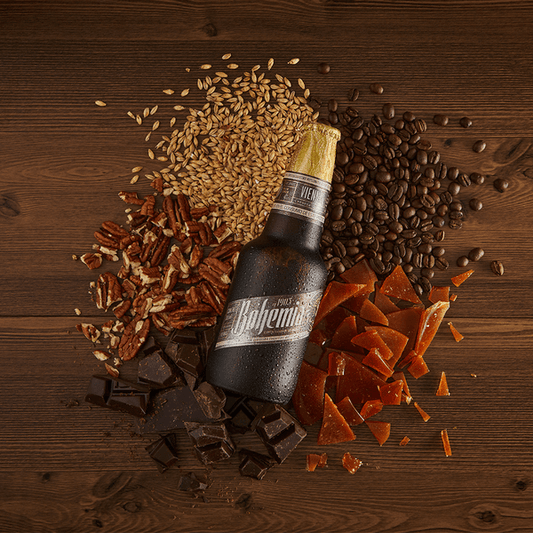 BOHEMIA CERVEZA OBSCURA 24pzs 355 ML