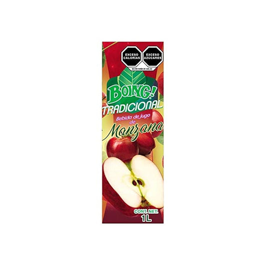 BOING JUGO MANZANA 12/1 L