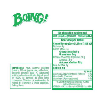 BOING JUGO UVA 24/500 ML