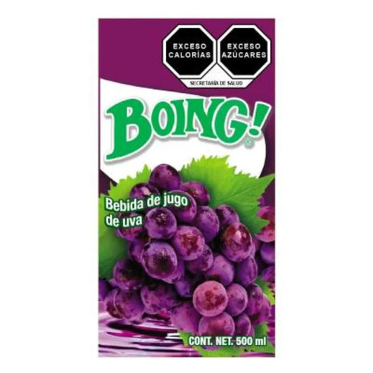 BOING JUGO UVA 24/500 ML