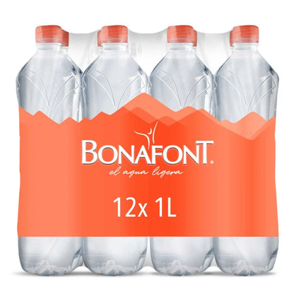 BONAFONT AGUA PURIFICADA 12/1 L