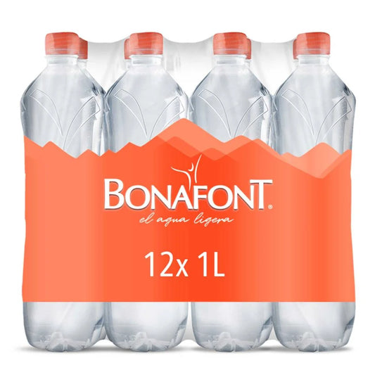 BONAFONT AGUA PURIFICADA 12/1 L
