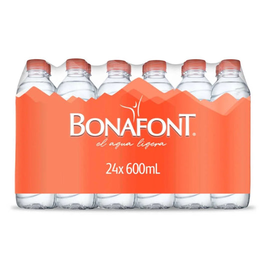 BONAFONT AGUA PURIFICADA 24/600 ML
