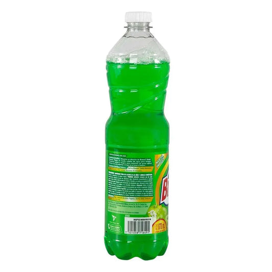 BRASSO LIMPIADOR LIQUIDO MANZANA VERDE 12/870 ML
