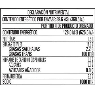 BUFALO ACEITUNAS MANZ S/HUESO BOLSA 24/175 G