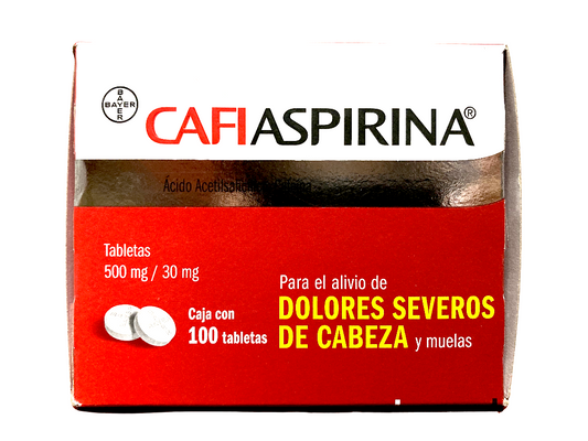 CAFIASPIRINA TAB 80/100