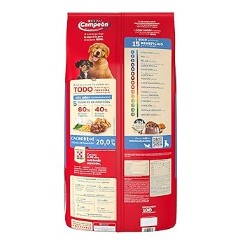 PURINA CAMPEON CACHORRO CARNITA/LECHE/CEREAL C/20 K + 1K