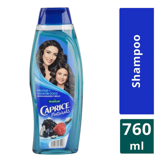 SHAMPOO CAPRICE NAT FRUTOS/AGUA COCO 760 ML