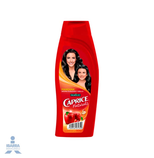 SHAMPOO CAPRICE NAT MANZANA 12/380 ML