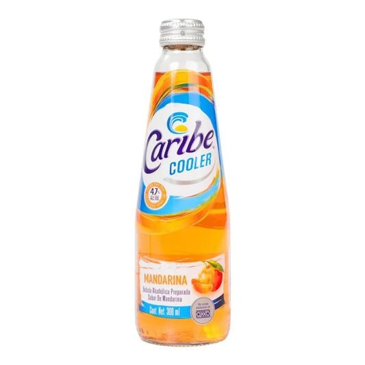 CARIBE COOLER BEBIDA ALCOHOLICA MANDARINA 24/300 ML