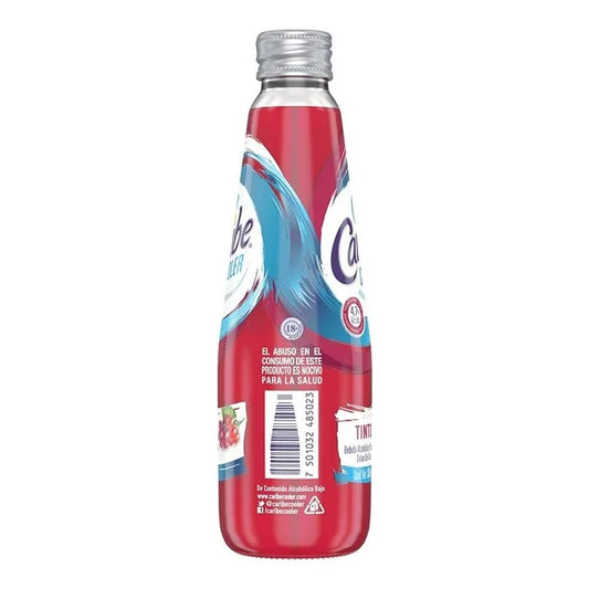 CARIBE COOLER BEBIDA ALCOHOLICA TINTO 24/300ML