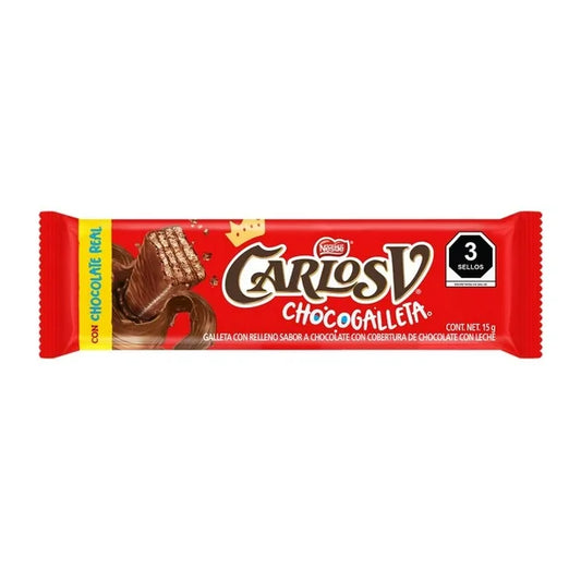 CARLOS V CHOCOGALLETA  8/15 15 G