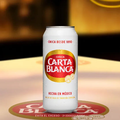 CARTA BLANCA CERVEZA LATON 24pzs 473 ML