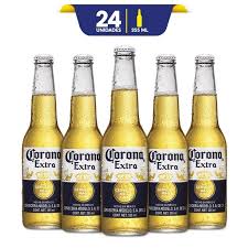 CERVEZA CORONA EXTRA MEDIA 24pzs 355 ML