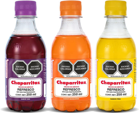 CHAPARRITAS REFRESCO SURTIDO 24/250 ML
