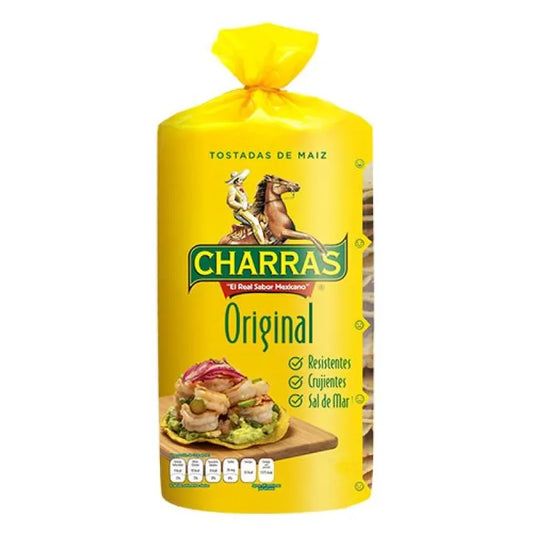 CHARRAS TOSTADAS ORIGINAL AMARILLAS 18/280G