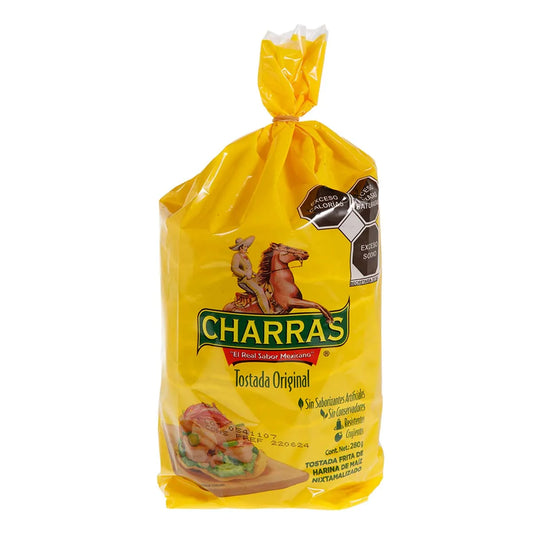 CHARRAS TOSTADAS ORIGINAL AMARILLAS 18/280G