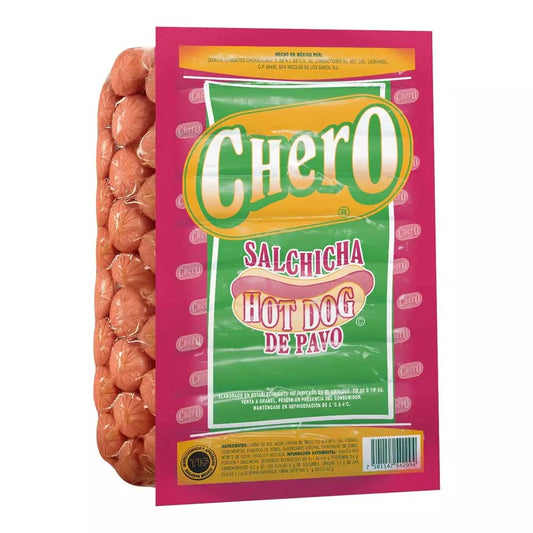 CHERO SALCHICHA PAVO C/3.04 K