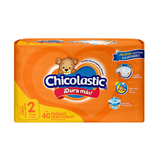 CHICOLASTIC CLASSIC PAÑAL T2 40pzs
