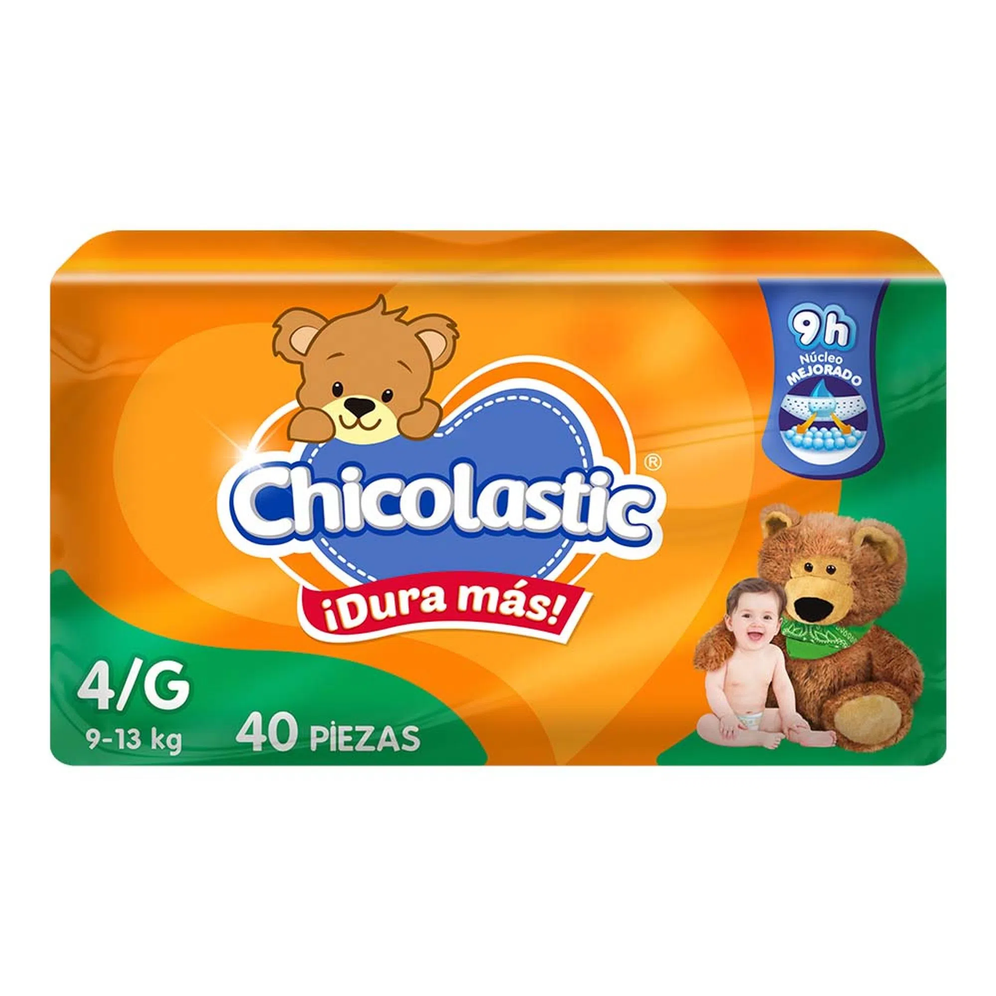 CHICOLASTIC CLASSIC PAÑAL T4 40pzs