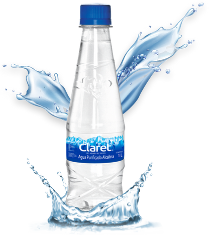 CLARET AGUA PURIFICADA ALCALINA 24/330 ML
