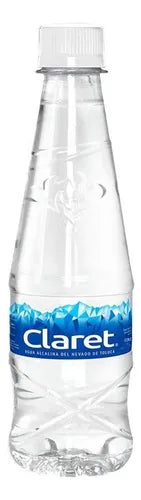 CLARET AGUA PURIFICADA ALCALINA 24/330 ML