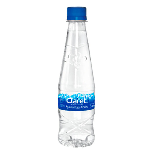 CLARET AGUA PURIFICADA ALCALINA 24/330 ML