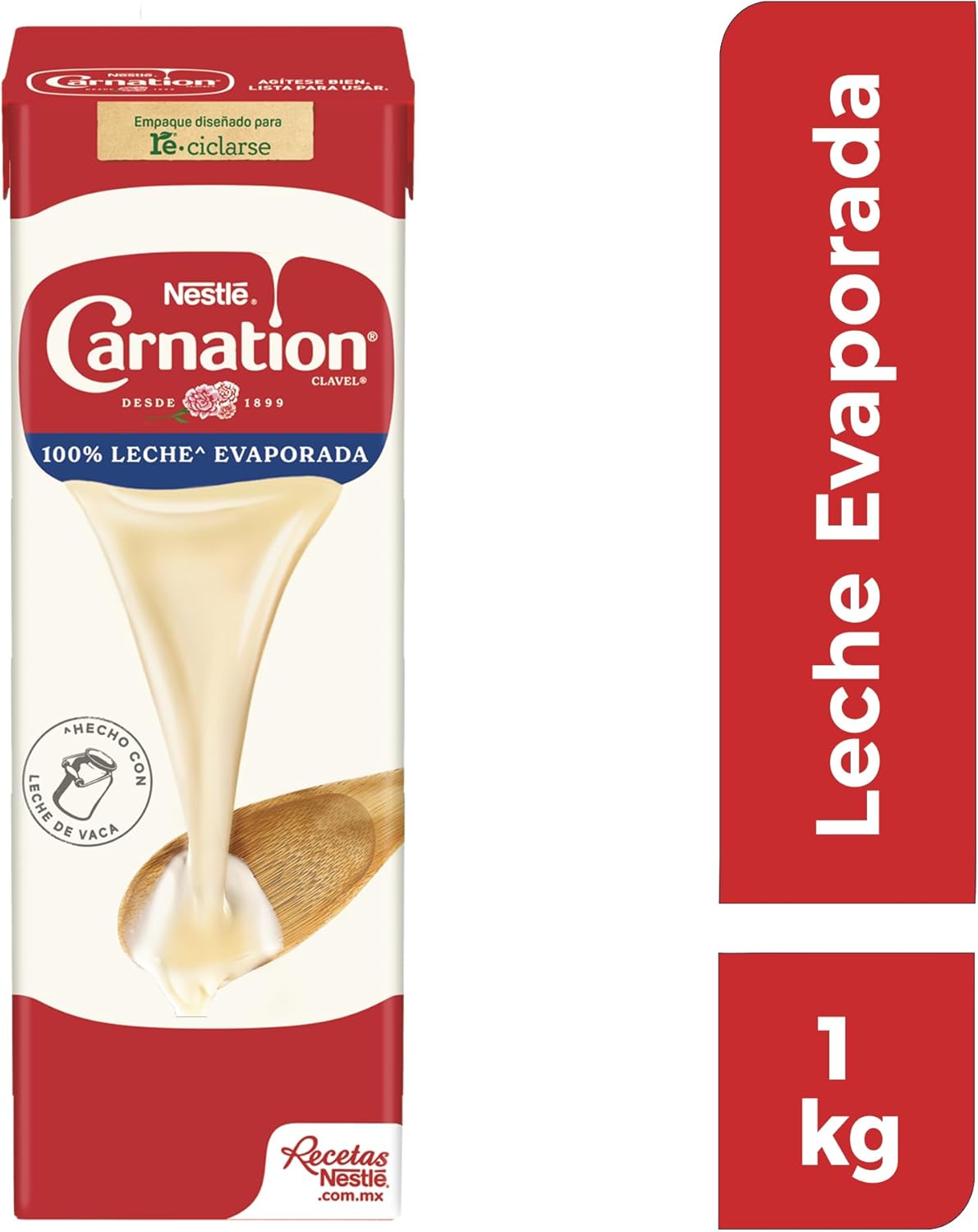 CLAVEL LECHE TETRABRIK 12/1 K