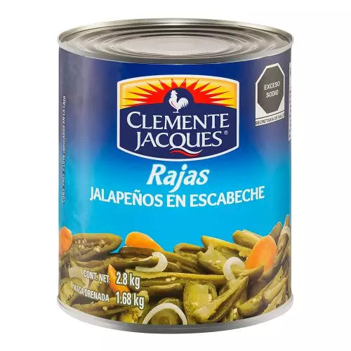 CLEMENTE JACQUES JALAPENOS 6/2.8 K