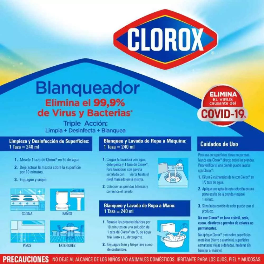CLOROX BLANQ CONCENT 15/1.16 L