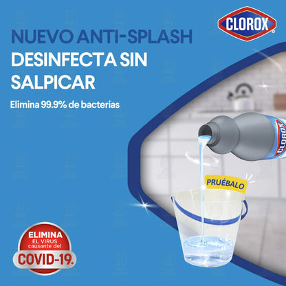 CLOROX DESINFECTANTE ANTI-SPLASH 930 ML