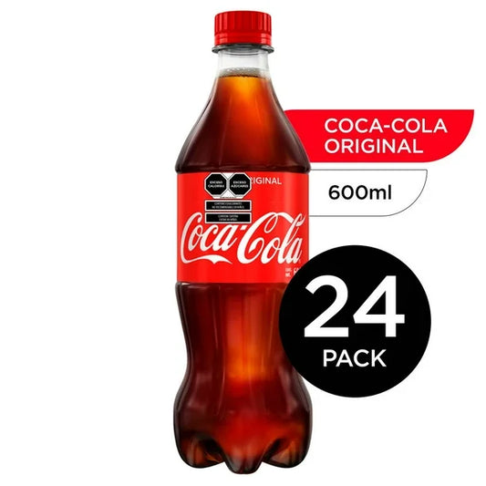COCA COLA REFRESCO PET 24/600 ML