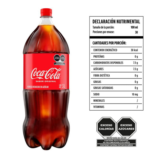 COCA COLA REFRESCO PET 8/3 L