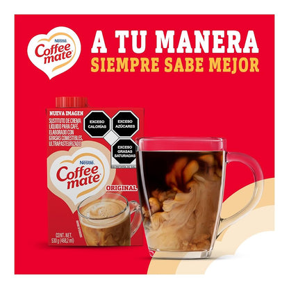 COFFEE MATE SUSTITUTO DE CREMA LIQUIDO 12/530 G