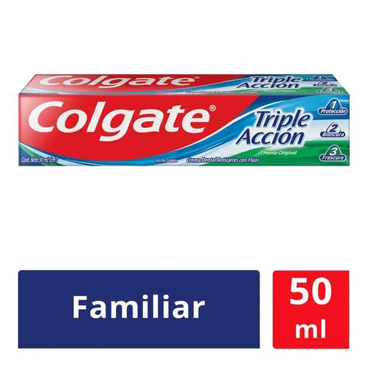 COLGATE CREMA DENTAL TRIPLE ACCION 144/50 ML