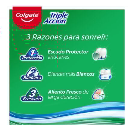 COLGATE TRIPLE ACCION 72/140 ML