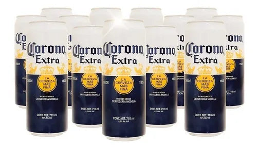 CERVEZA CORONA EXTRA MISIL 12pzs 710 ML