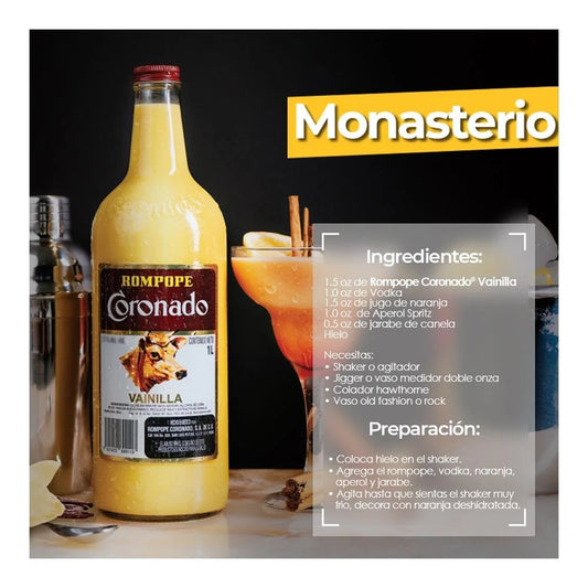 CORONADO ROMPOPE VAINILLA C/900 ML