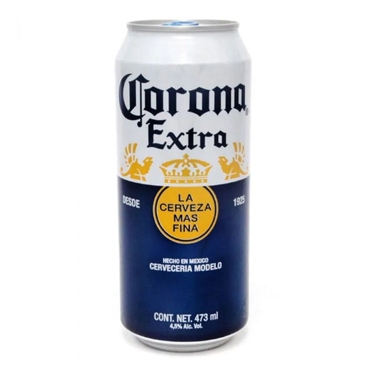 CERVEZA CORONA EXTRA LATON 24pzs 473 ML