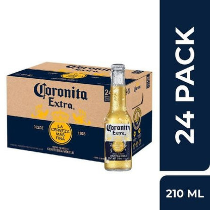 CORONITA CERVEZA 24pzs 210 ML