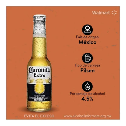 CORONITA CERVEZA 24pzs 210 ML