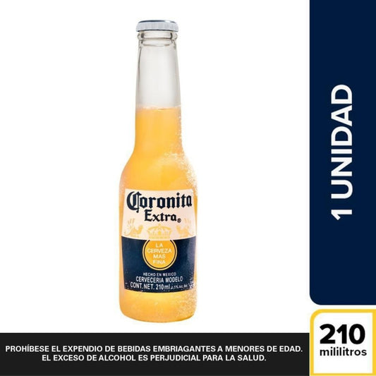 CORONITA CERVEZA 24pzs 210 ML