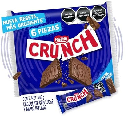 CRUNCH CHOCOLATE 12/6 40GR