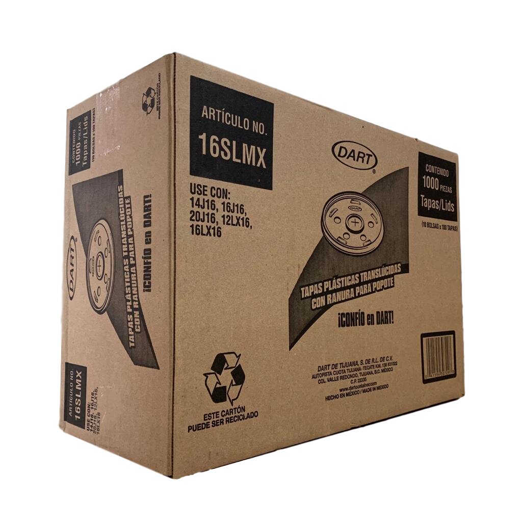 DART TAPA PLASTICO TRAVELER BLANCA 10/100 10 OZ