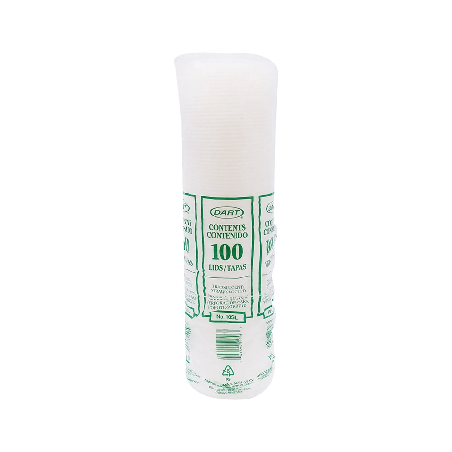 DART TAPA PLASTICO #10 10/100